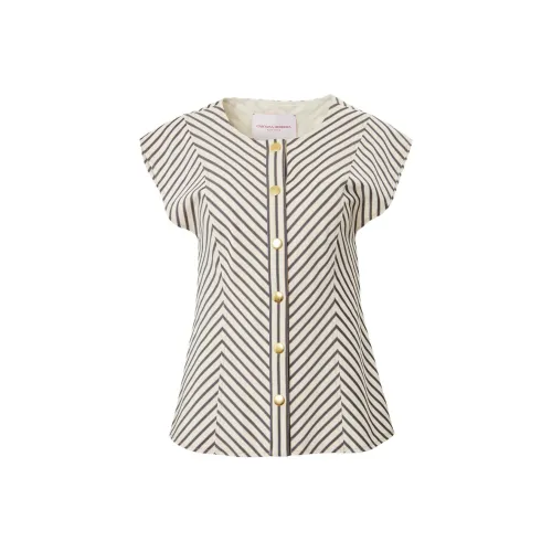 CarolinaHerrera Рубашка Женская Бежевая