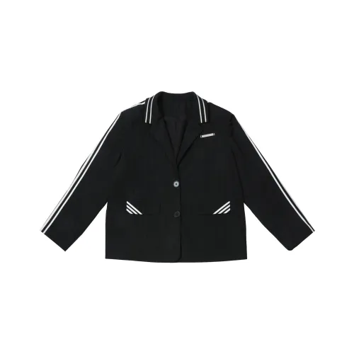 JIKOO Куртки Пальто Женские Черный