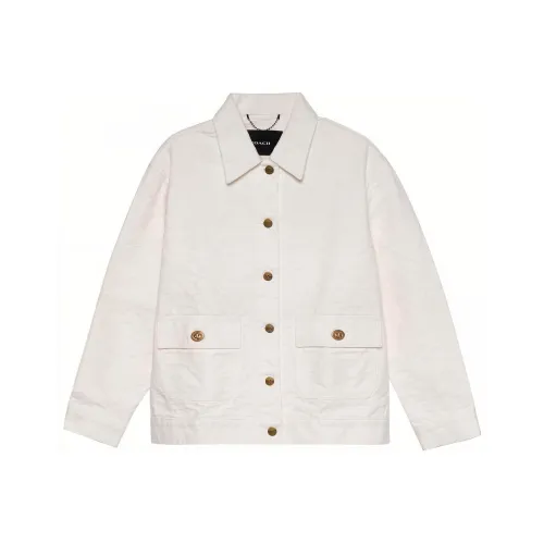 COACH SS22 Куртки и Пальто Женские Белые