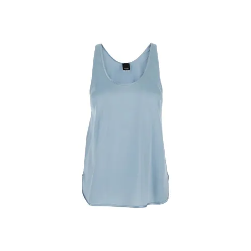 PINKO SS25 Майка Женская Светло-Синяя