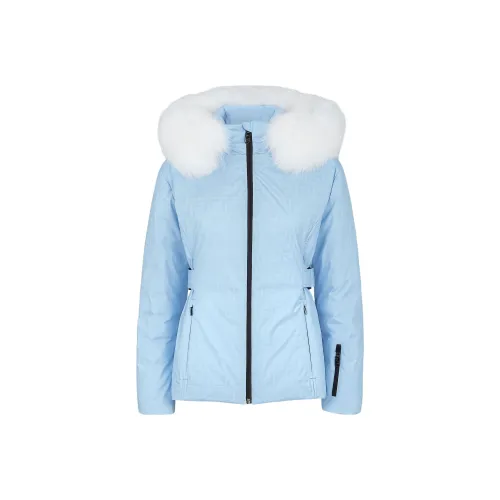 FENDI SS22 Down Jacket Women's Light Blue