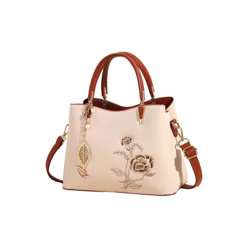 PINK·LAND ПУ (полиуретан) Сумка через плечо Сумка Женская Экрю