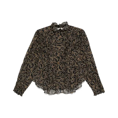 ISABEL MARANT ETOILE FW24 Рубашка Женская Черная