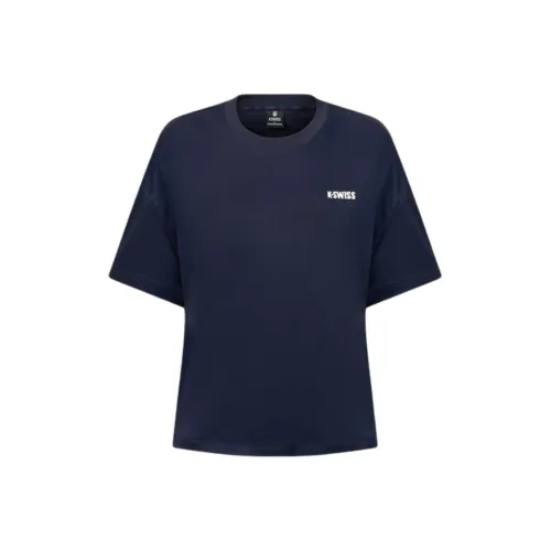KSWISS T-Shirt Женская Tranquil Night Синий