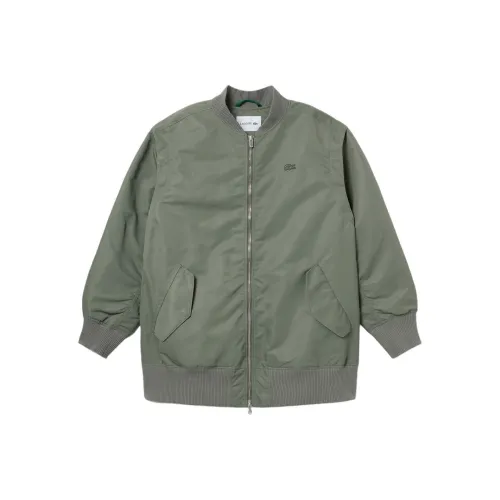 LACOSTE Куртки и Пальто Женские Хаки Оливковый