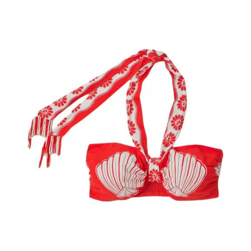 FARM Rio SS24 Топ на бретелях Женский Красный