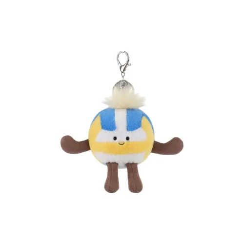 APRICOT LAMB Милый Волейбол Рюкзак Брелок Кукла Плюшевая Подвеска 8 см Высота