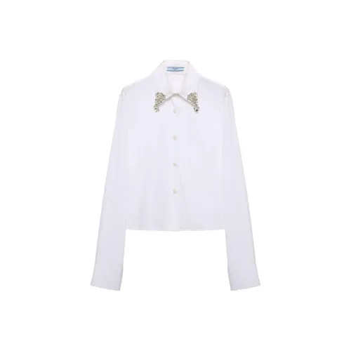 PRADA Белые Женские Рубашки