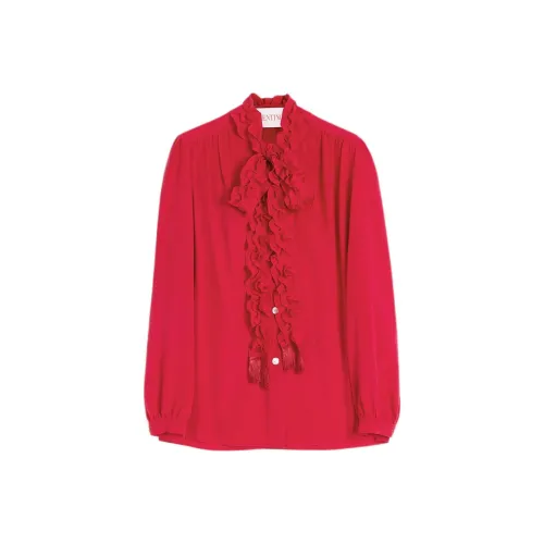 Valentino FW24 Рубашка Женская Красная