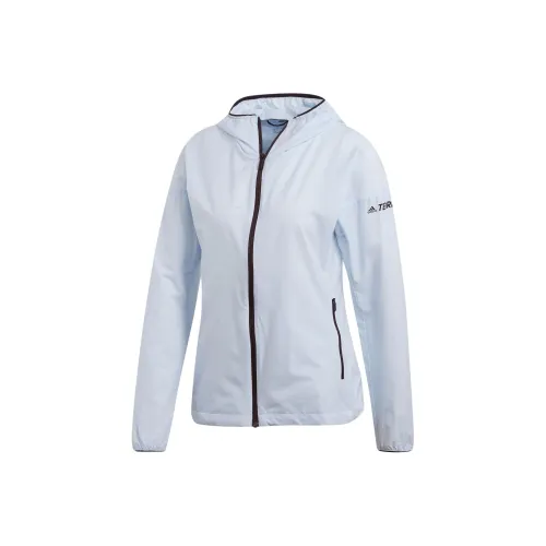 Adidas Куртка Женская Авиационного Синего Цвета