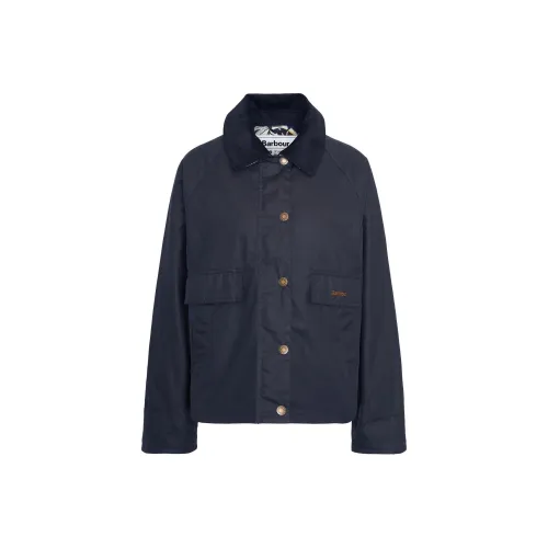 Barbour Темно-синие Женские Куртки