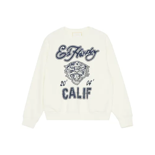 Ed Hardy Сливочный E1PDW445 Женские Свитшоты
