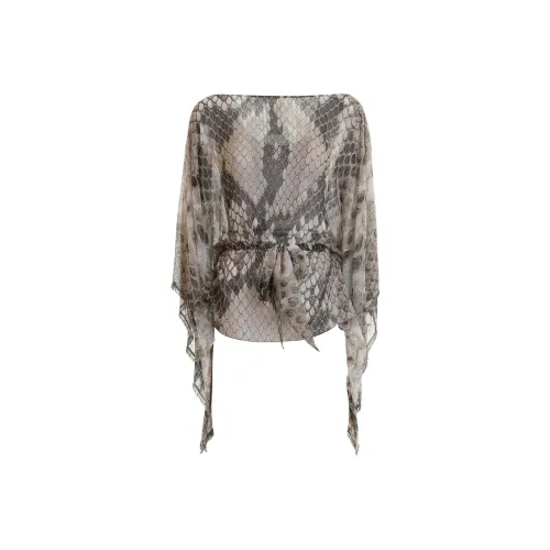 Roberto Cavalli Рубашка Женская Светло-Коричневая