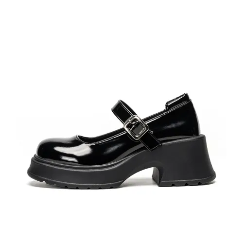 Warrior Туфли Мэри Джейн Женские Черные