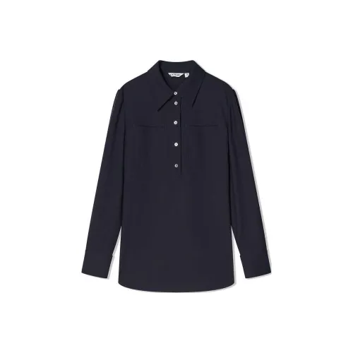 COVERINS Рубашка Женская Темно-Синяя
