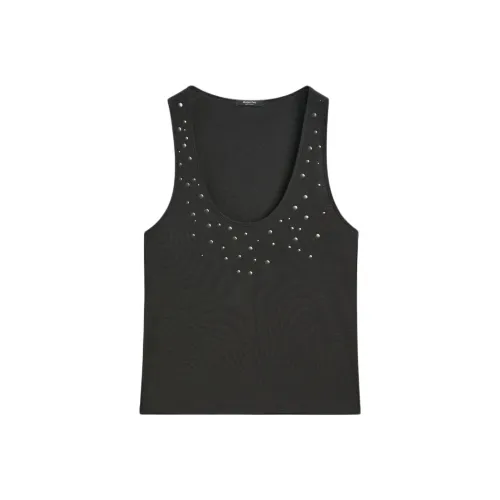 Massimo Dutti Майка Женская Серого цвета