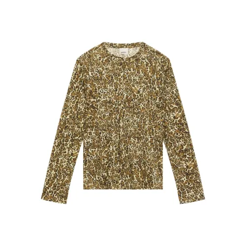 ISABEL MARANT Коричневые Женские Т-рубашки