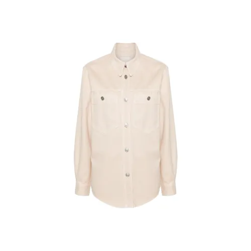 ISABEL MARANT SS24 Куртки и Пальто Женские Светлый Бежевый