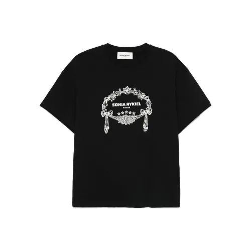 Sonia Rykiel Черные Женские Т-рубашки