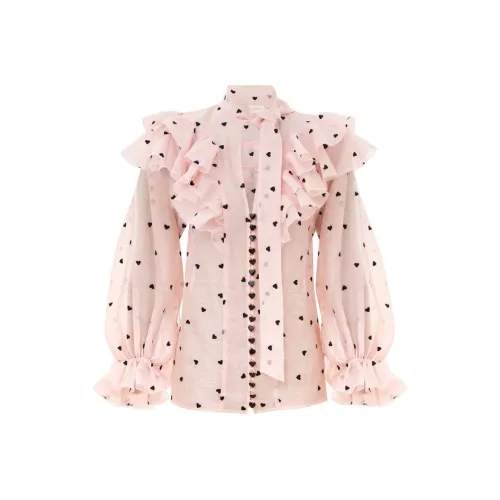 Zimmermann Розовые Женские Рубашки