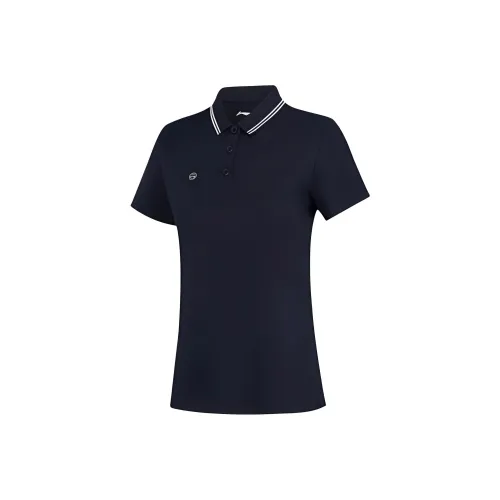 LINING Training Collection Fitness Collection Поло Женское Легенда Синий