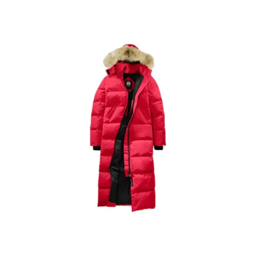 Canada Goose Mystique Series Пуховик Зимний Женский Красный