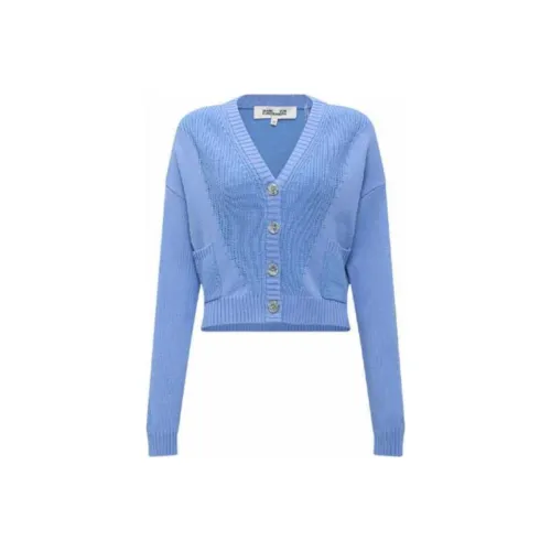 DVF Diane Von Furstenberg FW23 Трикотаж Женский Синий