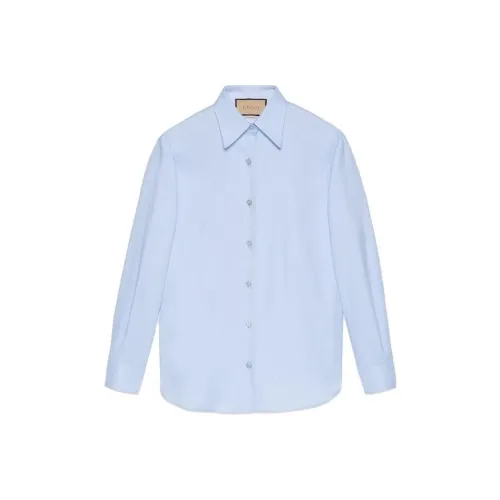 GUCCI Синие Женские Рубашки