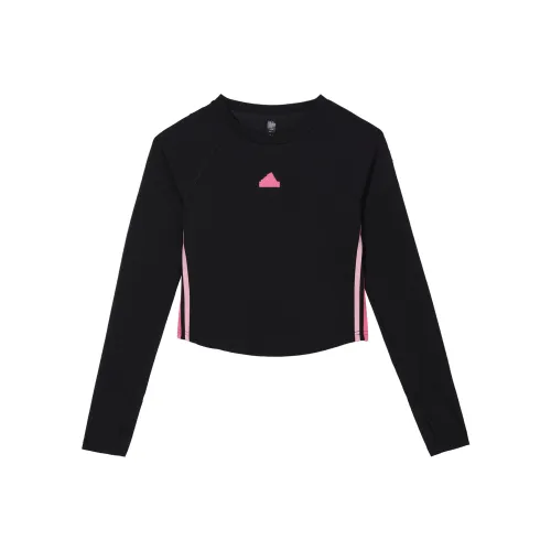 Adidas Dance Рукав реглан T-рубашка Женская Черная