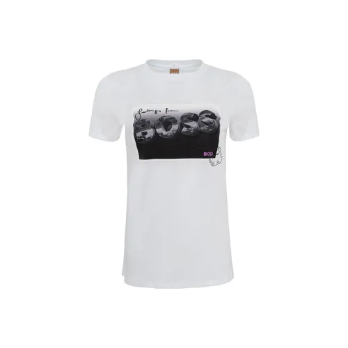 HUGO BOSS Белые Женские Футболки