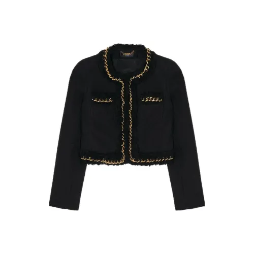 VERSACE SS22 Куртки и Пальто Женские Черные