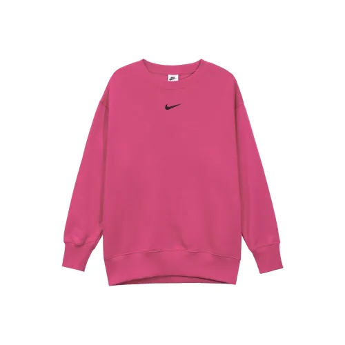 Свитшот Nike Женские Малиново-красный