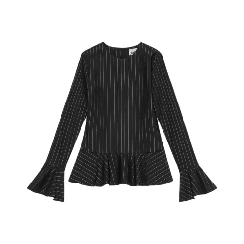 GANNI Черные Женские Рубашки