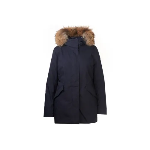 WOOLRICH Темно-синий Женские пуховики