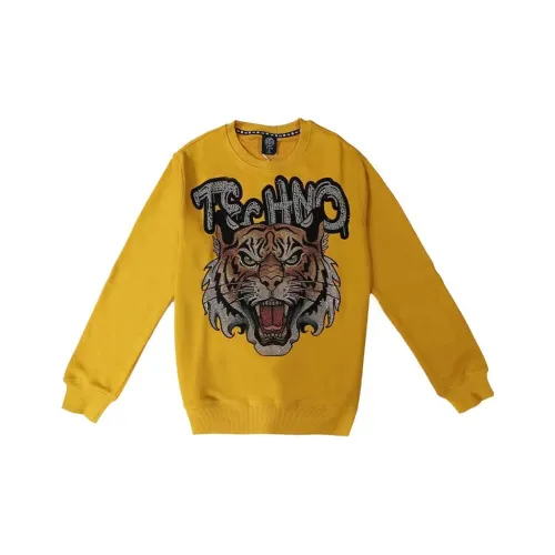 TCH Желтые Женские Свитшоты