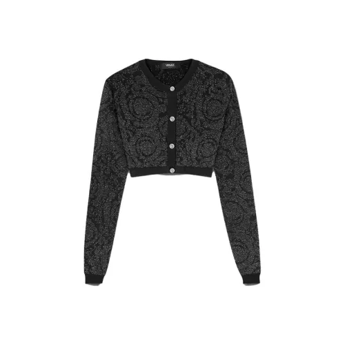 VERSACE Черный Женский Трикотаж