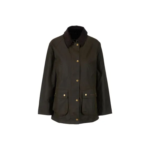 Barbour Оливковые Женские Куртки