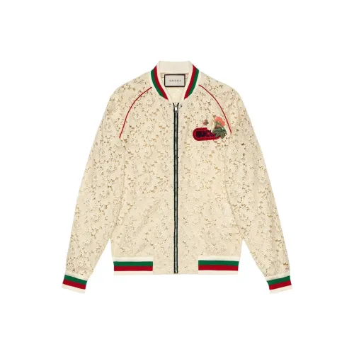 GUCCI Слоновая кость Женские Куртки