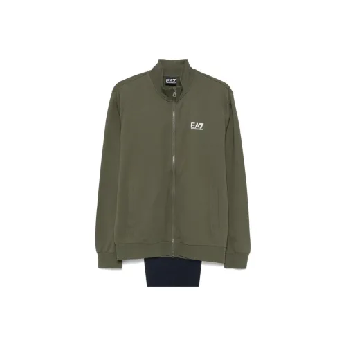 EMPORIO ARMANI EA7 Повседневная Спортивная Одежда Мужская Зеленая