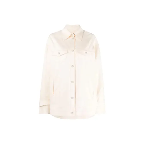 NANUSHKA SS24 Куртки Пальто Женские Кремовый