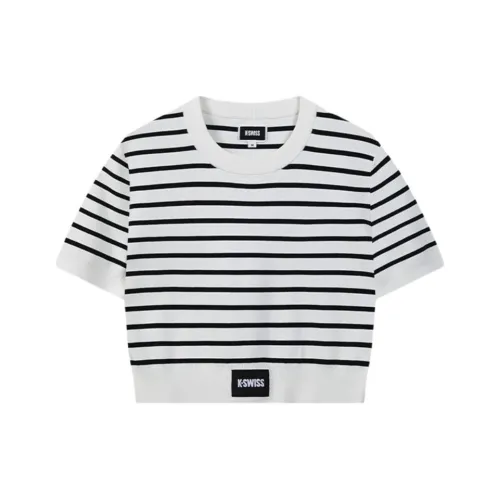 KSWISS T-Shirt Женская Белый эвриалы