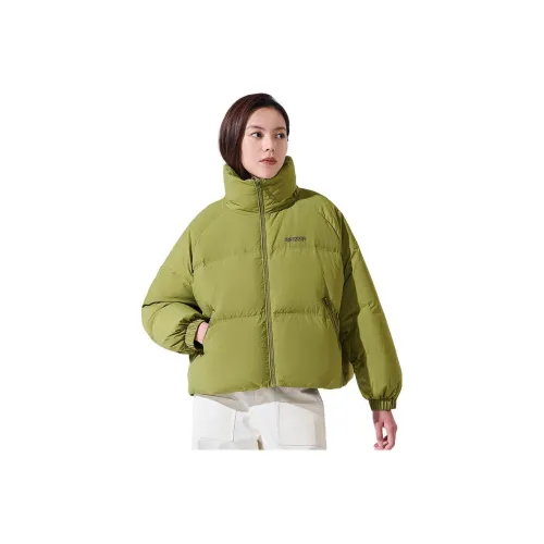 OUTDOOR PRODUCTS Светло-зеленый цвет травы Женские пуховые куртки
