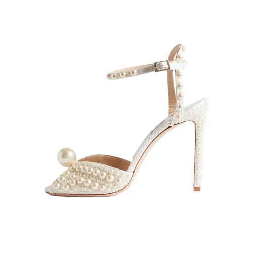 Jimmy Choo Sacora One Sandals 10 см Women's Beige