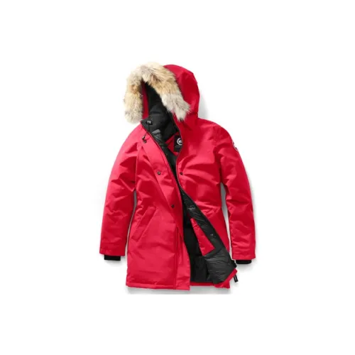 Canada Goose Victoria Series Пуховик Зимний Женский Красный