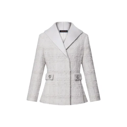 LOUIS VUITTON SS25 Куртки Пальто Женские Белые