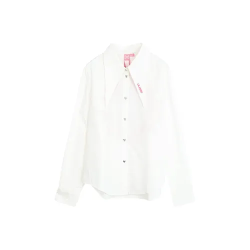 LALABOBO Белые Женские Рубашки