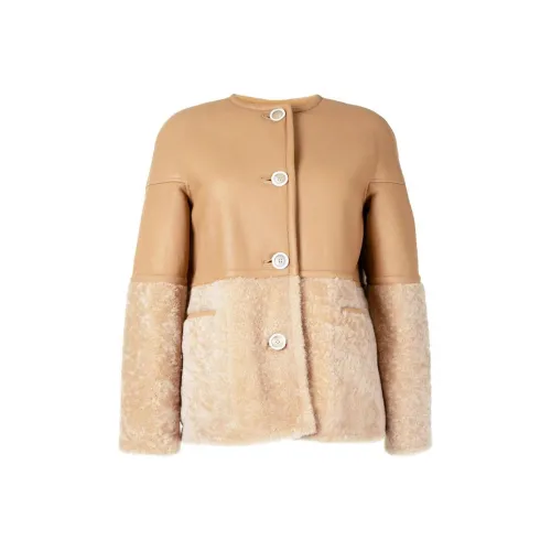 MARNI Хаки Женские Куртки