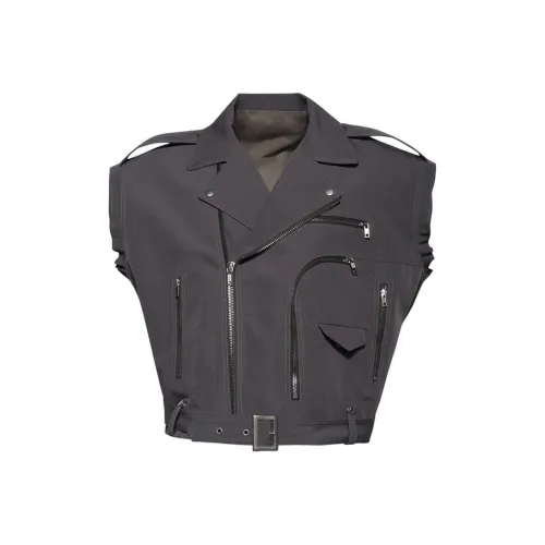 RICK OWENS совместный бренд RO SS25 Жилет Унисекс Черный