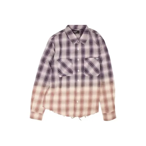AMIRI Фиолетовые Женские Рубашки