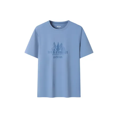 OUTDOOR PRODUCTS T-рубашка мужская королевский корона синий